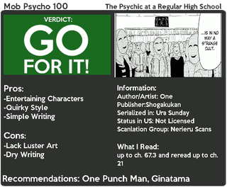 Illustration for article titled TAY Explores Comics: Mob Psycho 100